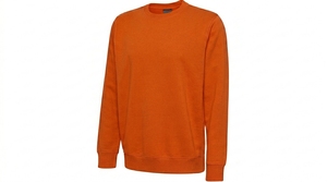 Sudadera Unisex Amarilla de Cuello Redondo, Manga Larga, Color Sólido, Corte Regular, para Todas las Temporadas, 100% Algodón, Estilo Casual - Product Image 4