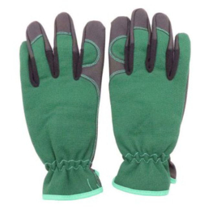 Gants de travail en cuir vert écologiques pour hommes et femmes, résistants à la chaleur, respirants, antidérapants, compatibles écran tactile, longueur poignet, sécurité - Product Image 3