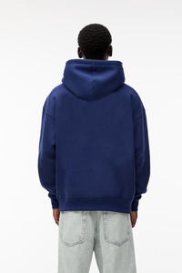 Wholesale High Quality 410gsm Thermal Terry Fabric Oversized Pullover Hoodie Custom Color Men Winter 100% Cotton Breathable - Product Image 4