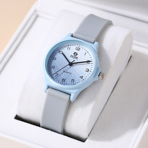 Stylish Neutral Colorful Woman Quartz <b>Watch</b> Simple Arabic Number Girl <b>Watches</b> Design for Students - Product Image 4