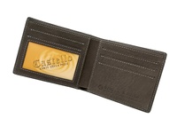 [Best Seller] Dompet Pria Kulit Sapi Asli Castello, Kulit Lembut RFID Bi-fold, Warna Hitam Cokelat Tua, Bukaan Terbuka, Panjang Pendek