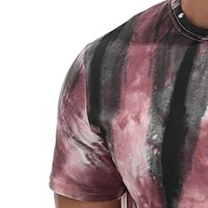 T-shirt en coton uni de haute qualité pour hommes - Product Image 5