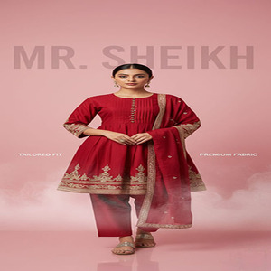 Shalwar Kameez pakistaní de alta calidad para mujer, listo para usar, importado, de calidad, listo para usar, de tela lawn. - Product Image 1