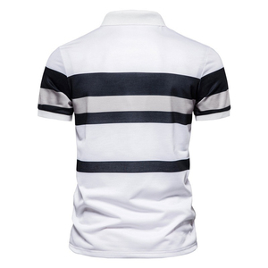 Nuevas Camisetas Polo de Manga Corta de Alta Calidad con los Mejores Materiales, Logotipo Personalizado y Colores Sólidos, Camiseta Polo para Hombre al por Mayor - Product Image 6