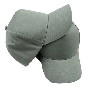 Gorra de Béisbol Verde al por Mayor, Gorra de Algodón Ajustada para Adultos, Uso Casual, Color Sólido, Tela Twill - Product Image 1