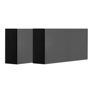 Confezione da 2 Connettori Rettangolari in POM per Corrimano, Accessori per Ringhiere Piatte, Dispositivi di Assistenza per Scale - Product Image 1