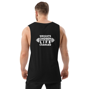 TRENDION APPARELS Men's <b>Black</b> Sleeveless <b>Tank</b> <b>Top</b> O-Neck Casual Muscle Tee Breathable Quick Dry Eco-Friendly 100% Cotton - Product Image 5