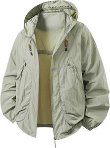 Chaquetas Impermeables Reversibles Ligeras Personalizadas de Última Moda 2026, Chaquetas Unisex con Cierre de Cremallera, Resistentes al Viento, Servicio OEM - Product Image 6