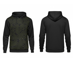 Sweat à capuche de qualité supérieure pour la sublimation – Production en gros – Sweat à capuche personnalisé pour équipes – Veste à capuche pour hommes, femmes et jeunes – Vêtements de sport - Product Image 6