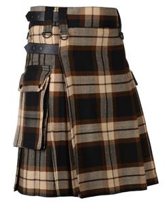 Kilt écossais en tartan 13 oz 5 yards en acrylique unisexe pour adulte fabriqué par Eoin Winston Sports Sialkot Pakistan - Product Image 3