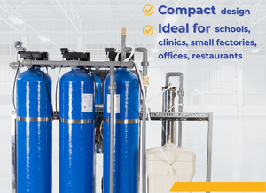 Planta de Tratamiento de Agua por Ósmosis Inversa de 6000L/Día, Equipo Industrial, Sistema de Ósmosis Inversa, Desalinización, Filtración, Motor - Product Image 4