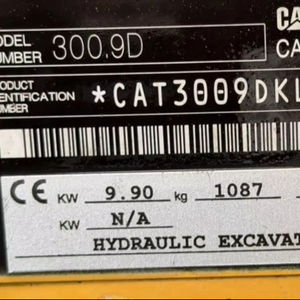 รถขุดขนาดเล็ก CAT รุ่น 300.9D 2 ตัน 25 แรงม้า สภาพใช้งานมาแล้ว ราคาประหยัด เหมาะสำหรับงานก่อสร้างและอาคาร - Product Image 4