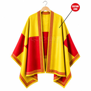Cosh International Sorority Sisterhood Poncho Shawl Cape Ponchos Women Accessories <b>Scarf</b> Wearable <b>Blanket</b> Sweater Shawl Wrap - Product Image 5