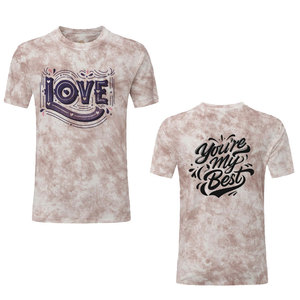 Camiseta Casual de Manga Corta con Cuello Redondo y Estampado de Letras para Hombre, Corte Regular, 100% Algodón Jersey, 320g - Product Image 2