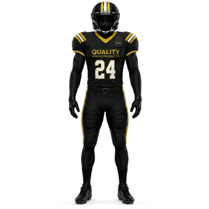 Uniformes de football américain personnalisés pour jeunes, hauts en twill, fabriqués au Pakistan, vêtements de football américain pour le sport, service OEM - Product Image 2