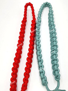 Cordón Rojo para Hombro con Presilla para Botón, Accesorio Decorativo para Uniforme, Cordón de Decoración para Uniforme Formal de Calidad Premium - Product Image 5