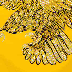 Camiseta de moda con pedrería y diseño de brillantina, tela suave y transpirable, ajuste cómodo, perfecta para un look casual y elegante. - Product Image 4