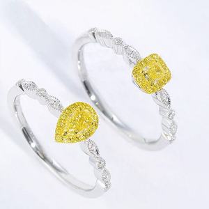 Diamante cultivado en laboratorio más vendido, de color intenso y fantasía, piedra suelta finamente certificada, joyería personalizada disponible para la venta - Product Image 5