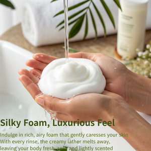 Corea Premium biologico lavaggio del corpo delicato pulizia idratazione profonda Formula naturale idratante lenitivo burro di karité OEM ODM - Product Image 3