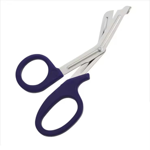 Ciseaux professionnels pour retirer les pansements médicaux, ciseaux chirurgicaux en acier inoxydable, ciseaux à pointe arrondie, ciseaux de premiers secours pour traumatismes - Product Image 1