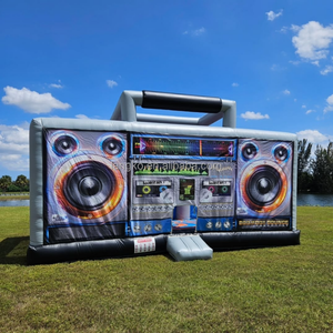 กล่องบีบ็อกซ์วิทยุเป่าลม80S สำหรับเช่าอุปกรณ์งานปาร์ตี้ของตกแต่งในคลับ - Product Image 3