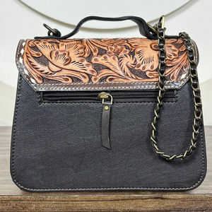 Bolso Bandolera de Cuero Vacuno Hecho a Mano, Elegante y Duradero, Diseño 2025, Cierre Giratorio, Estilo Occidental, Moderno y de Lujo para Mujer - Product Image 5