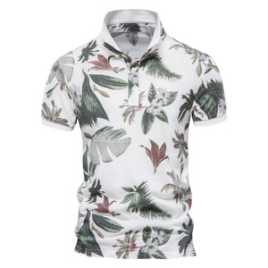 Polo en piqué de coton uni pour homme, manches courtes, coupe classique, respirant, style décontracté - Product Image 3
