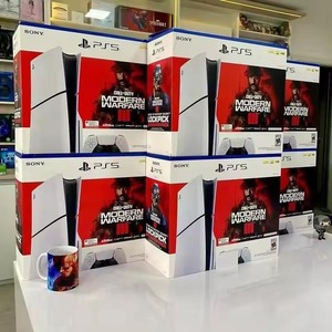 เครื่องเล่นวิดีโอเกม PS5 Pro 4K 2TB รุ่นใหม่ พร้อมชุดเกม 5 เกม + คอนโทรลเลอร์ 2 ตัว สำหรับเกมเมอร์ - Product Image 2