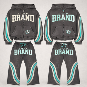 Conjunto de Chándal de Nylon de Calidad al por Mayor, Tendencia 2026, OEM Personalizable, Conjunto de 2 Piezas con Cremallera, Chándal de Sublimación, Cortavientos para Correr - Product Image 1