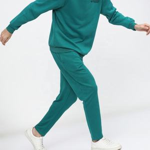 Sweat-shirt en molleton personnalisé OEM de haute qualité, col ras du cou, couleur unie, basique, mélange de coton, séchage rapide, pour homme - Product Image 6