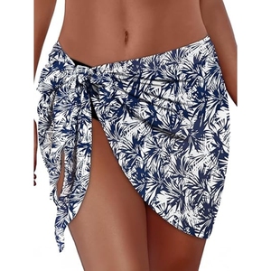 Women Casual <b>Boho</b> Tassel Sarong Wrap Beach <b>Skirt</b> Swimsuit Cover Up - Product Image 1