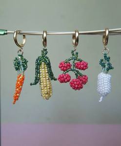 Beautiful Handmade Embroidered Beaded Key Ring with Premium Craftsmanship - Product Image 6