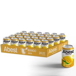 Abest Boîtes de jus de fruits de 330ml Boisson gazeuse vietnamienne aromatisée à la mangue fraîche Ingrédient unique Style sucre et lait séché - Product Image 3