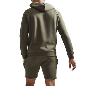Custom Design Outdoor Use Oversized <b>Men</b> <b>Hoodies</b> <b>Short</b> <b>Set</b> Solid Color Breathable <b>Hoodies</b> <b>Short</b> <b>Set</b> For <b>Men</b> - Product Image 2