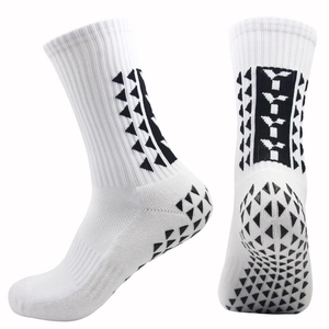 OEM Service Solid Summer Anti Slip Quick Dry Grip <b>Knee</b> <b>High</b> Sports Soccer Football Breathable Custom Men's Socks - Product Image 1