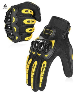 Aiffran <b>Waterproof</b> Outdoor Sports <b>Gloves</b> Shockproof Anti-Slip Cycling Fitness Riding <b>Gloves</b> - Product Image 1