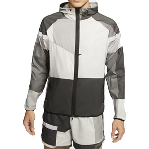 Conjuntos de Chándal Cortavientos de Nylon Unisex de Alta Calidad para Entrenamiento, OEM, Logotipo Personalizado, Poliéster, Nylon, Cordón Ajustable, Dos Piezas, Casual, Color Liso - Product Image 1