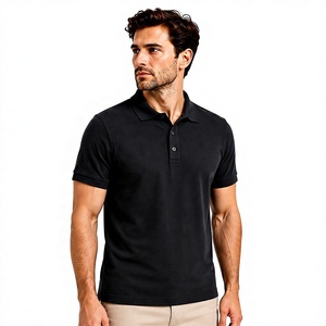 <b>Men</b> Dark Gray Heat-Transfer Printed <b>T</b>-<b>Shirt</b> Short Sleeve Collared Pullover Casual Golf Tennis Uniform Adults Front - Product Image 3