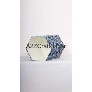 Idées innovantes de poubelles en carton et tissu de coton pour une vie durable, avec peinture et motifs décoratifs - Product Image 5