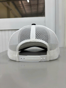 Vietnam Manufactured Custom 2D Embroidery 6 Panel Structured Breathable Mesh Back Trucker <b>Hat</b> with Rope <b>for</b> <b>Weddings</b> <b>Wedding</b> <b>Hat</b> - Product Image 4