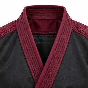 Tenue de karaté lisse pour l'entraînement, chemise et bas assortis sur mesure pour la pratique des arts martiaux - Product Image 4