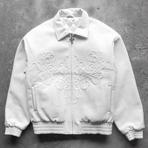 Veste en cuir véritable de haute qualité sur mesure pour hommes, réversible, imperméable, écologique, au prix de gros - Product Image 4