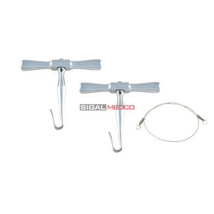Kit d'instruments chirurgicaux orthopédiques en acier inoxydable avec poignées ergonomiques pour la coupe osseuse, réutilisable, professionnel, pour traumatismes - Product Image 4