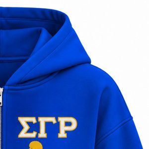 Sudadera con capucha corta con cremallera para mujer al por mayor, chaqueta con capucha y cremallera completa personalizada para mujer, ropa de moda casual de manga larga para streetwear - Product Image 5