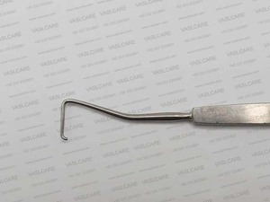 Crochet pour strabisme vert 5-3/4 pouces, instrument chirurgical ophtalmique, crochet pour les muscles oculaires pour la chirurgie du strabisme par Vaslcare - Product Image 3