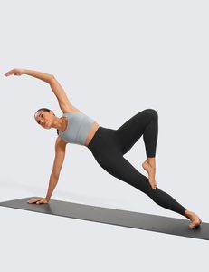 Pantalons de yoga pour femmes anti-transpiration |   Leggings de sport en spandex/nylon longueur cheville |   Tissu respirant extensible dans quatre sens de haute qualité - Product Image 2
