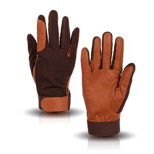 Guantes de Equitación Personalizados al por Mayor para Mujer, Ligeros, de Cuero PU Blanco, Antideslizantes y de Protección - Product Image 3