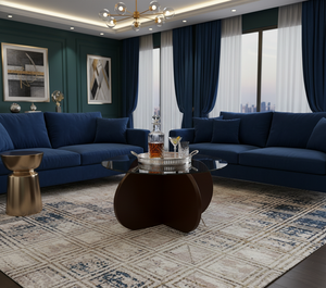 Table basse ronde, table basse pour salon, meubles de salon, meubles d'intérieur, meubles en bois, vente en gros OEM ODM - Product Image 3