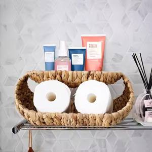 ตะกร้าทรงกลม/สี่เหลี่ยม/สี่เหลี่ยมจัตุรัส เป็นมิตรกับสิ่งแวดล้อม ผลิตจากหญ้าทะเล ยืดหยุ่นได้ ผลิตในเวียดนาม สีธรรมชาติ/สีตามสั่ง - Product Image 2