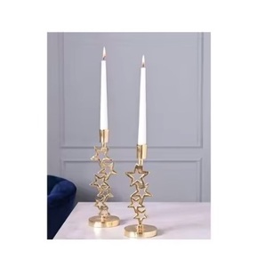 Candelabro de Metal Artístico para Accesorios de Hogar de Lujo, Decoración de Lujo, Diseño Elegante y Atractivo - Product Image 4